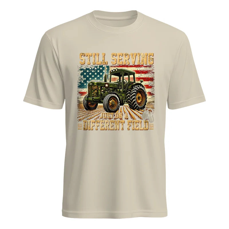 Image of Veteran Farmer Still Serving 7 - Unisex Heavy Cotton Tee