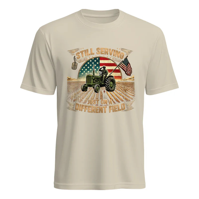 Image of Veteran Farmer Still Serving 8 - Unisex Heavy Cotton Tee