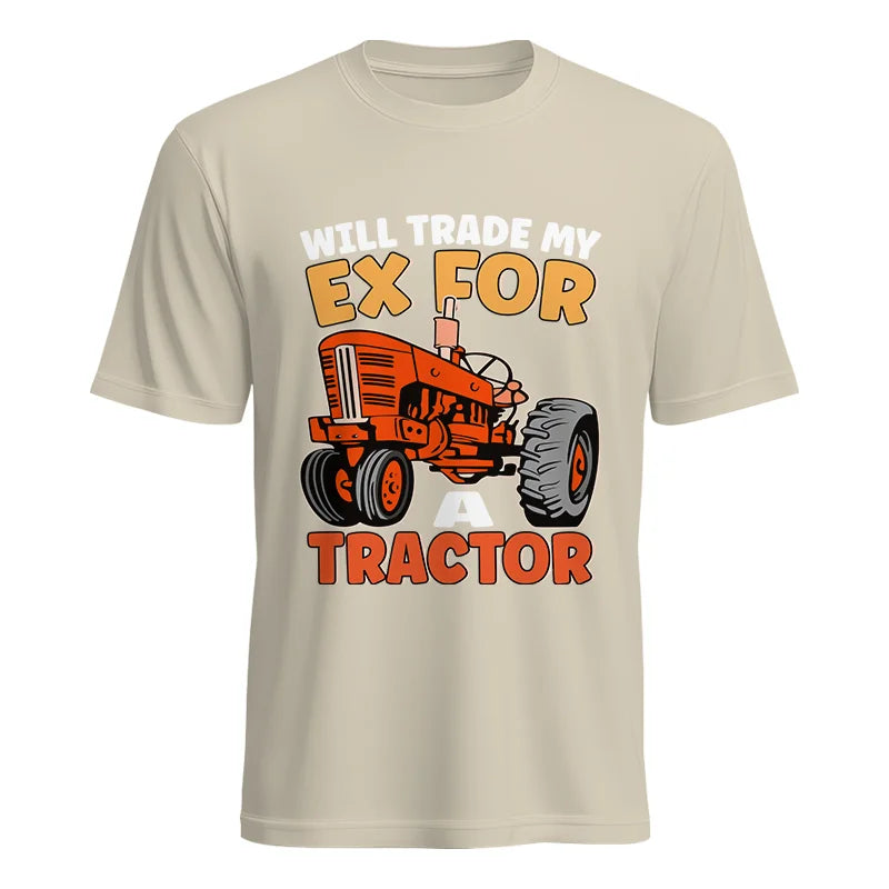 Will Trade My Ex For Tractor - Unisex Heavy Cotton Tee