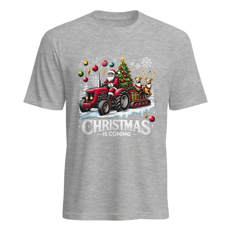 Christmas Is Coming 1 - Unisex Heavy Cotton Tee