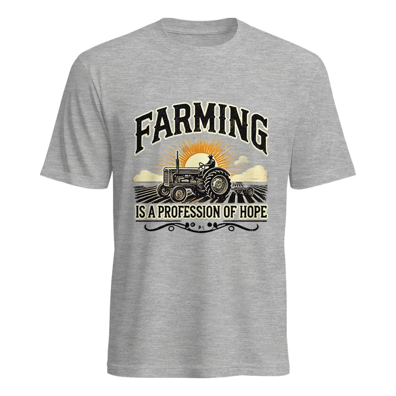 Image of Farming Is A Profession Of Hope 1 - Unisex Heavy Cotton Tee