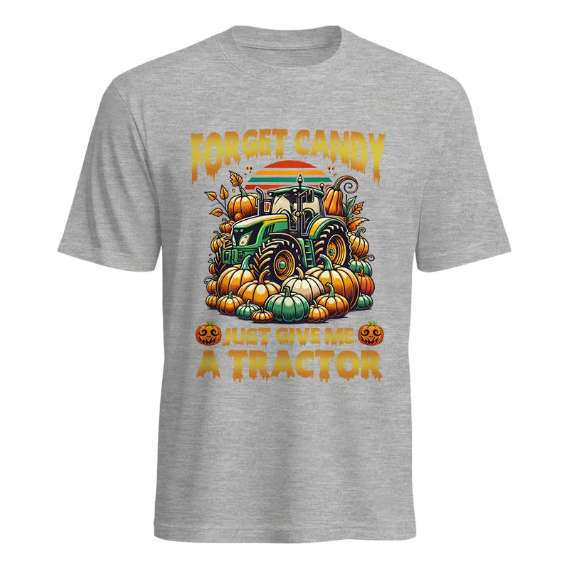 Image of Forget Candy Just Give Me A Tractor - Unisex Heavy Cotton Tee