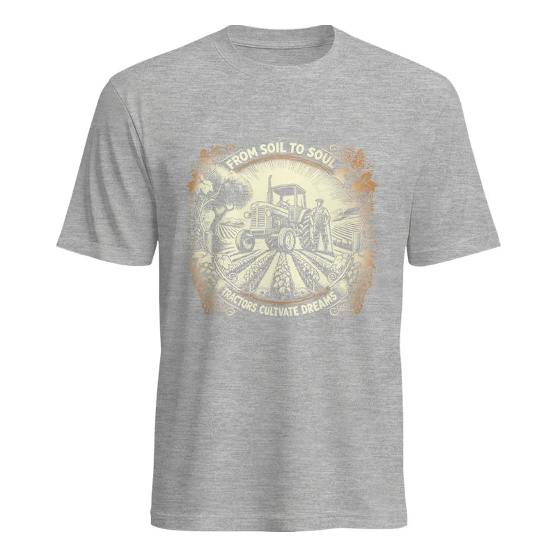 Image of From Soil To Soul_Tractors Cultivate Dreams 2 - Unisex Heavy Cotton Tee