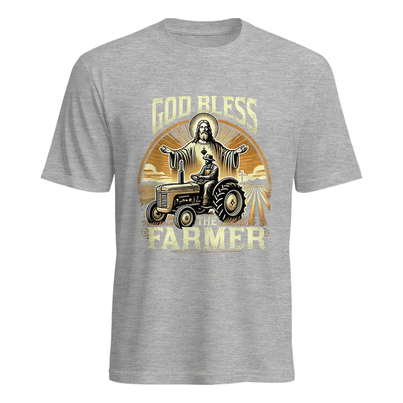 Image of God Bless The Farmer 1 - Unisex Heavy Cotton Tee