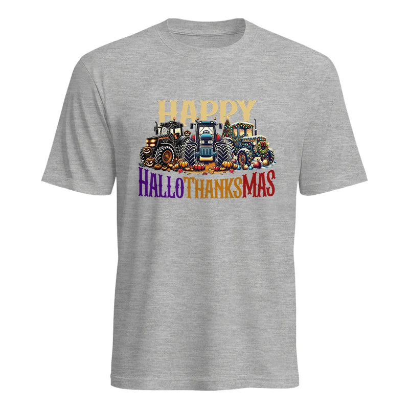 Happy HalloThanksMas - Unisex Heavy Cotton Tee