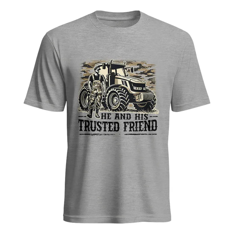 He and His Trusted Friend - Unisex Heavy Cotton Tee