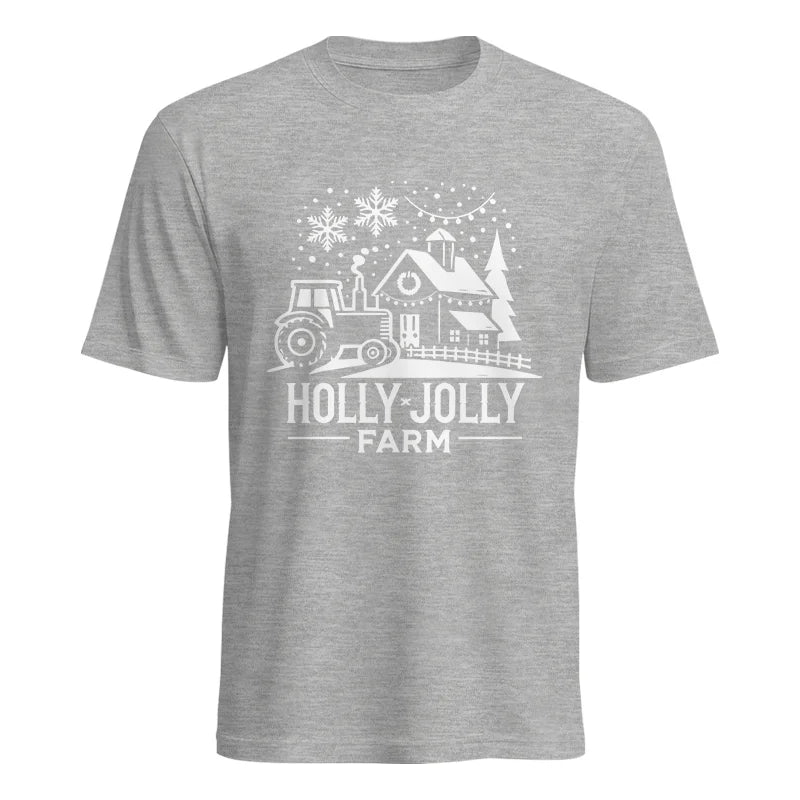 Holly Jolly 3 - Unisex Heavy Cotton Tee