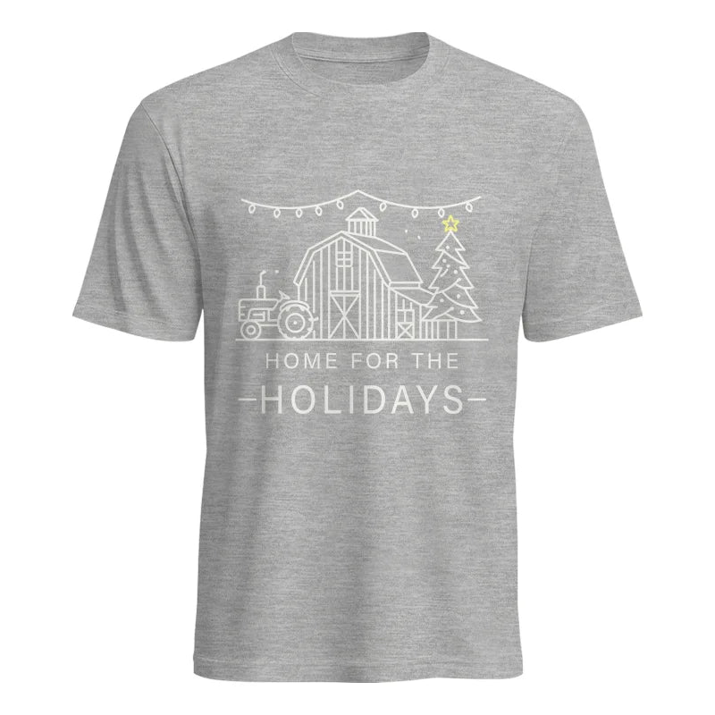 Image of Home For The Holidays - Unisex Heavy Cotton Tee