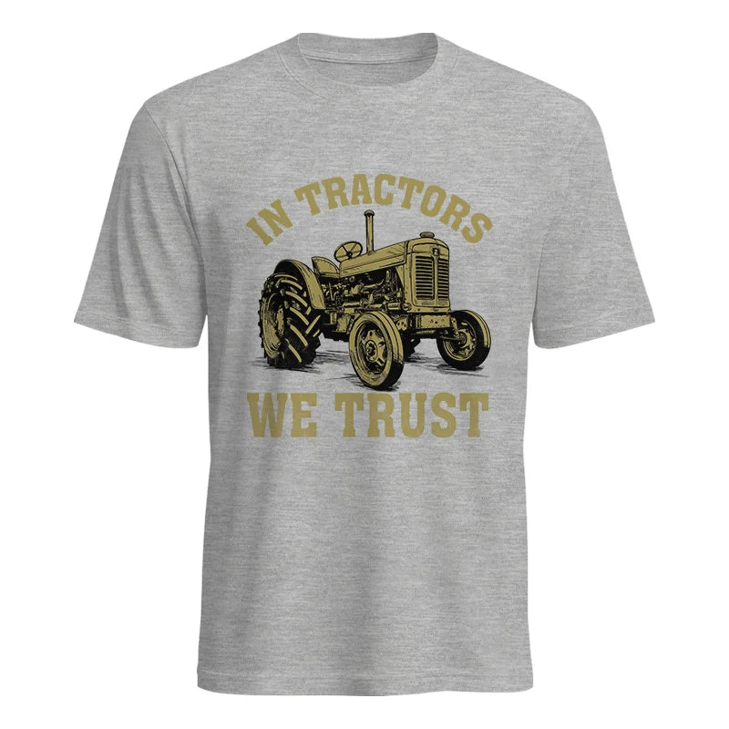 Image of In Tractors We Trust - Unisex Heavy Cotton Tee