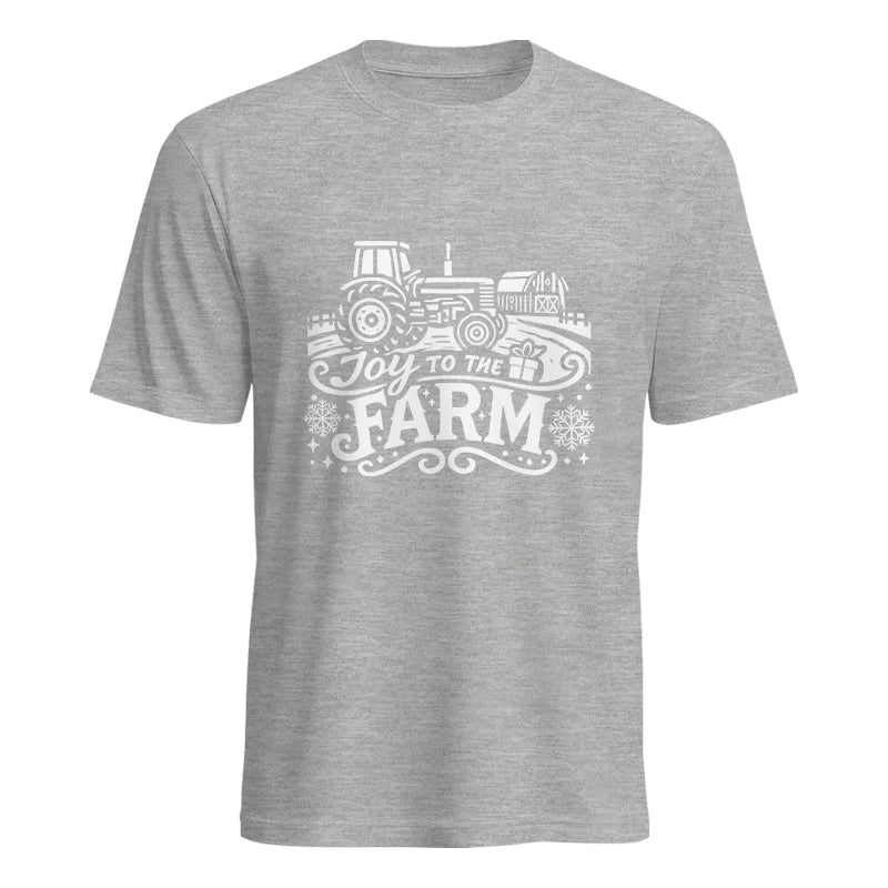 Joy To The Farm 1 - Unisex Heavy Cotton Tee