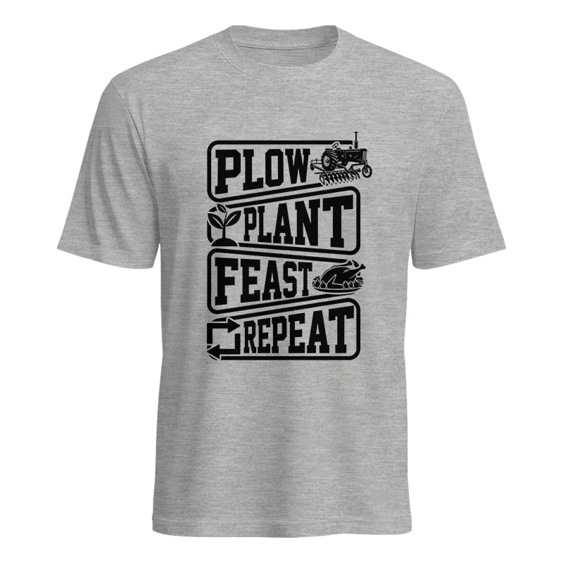 Plow Plant Feast Repeat 1 - Unisex Heavy Cotton Tee