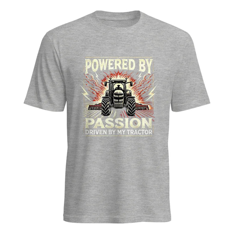 Powered By Passion Driven By My Tractor 4 - Unisex Heavy Cotton Tee