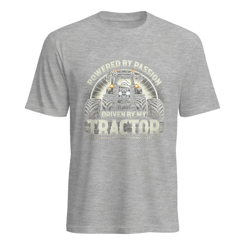 Powered By Passion Driven By My Tractor 6 - Unisex Heavy Cotton Tee