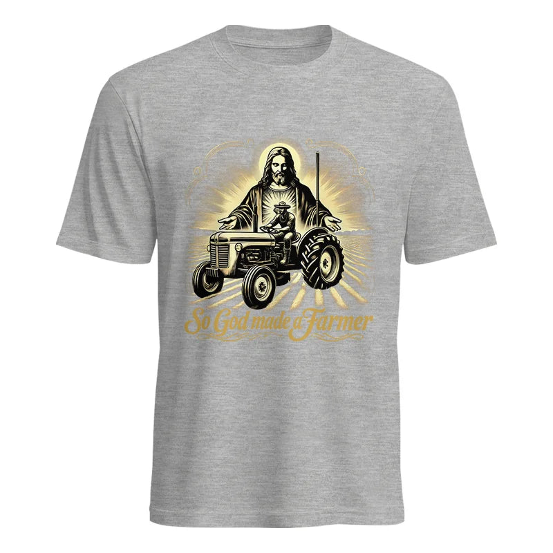 Image of So God Made A Farmer 2 - Unisex Heavy Cotton Tee