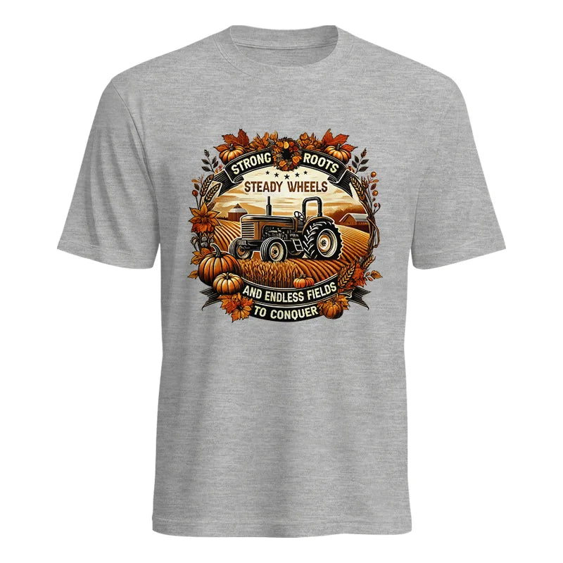 Image of Thanksgiving Farmer Endless Fields To Conquer 1 - Unisex Heavy Cotton Tee