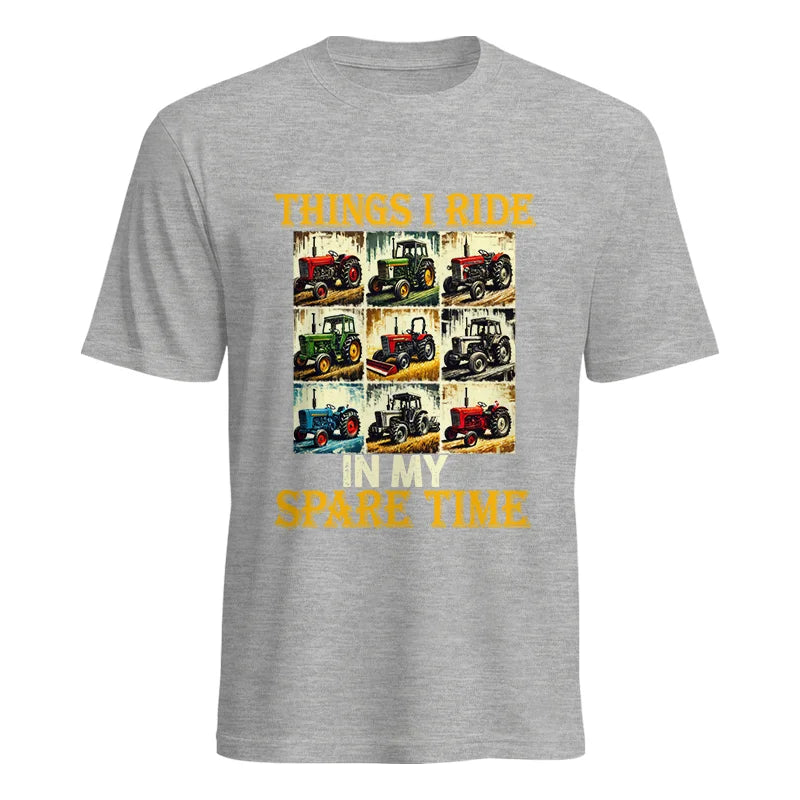 Things I Ride In My Spare Time 2 - Unisex Heavy Cotton Tee