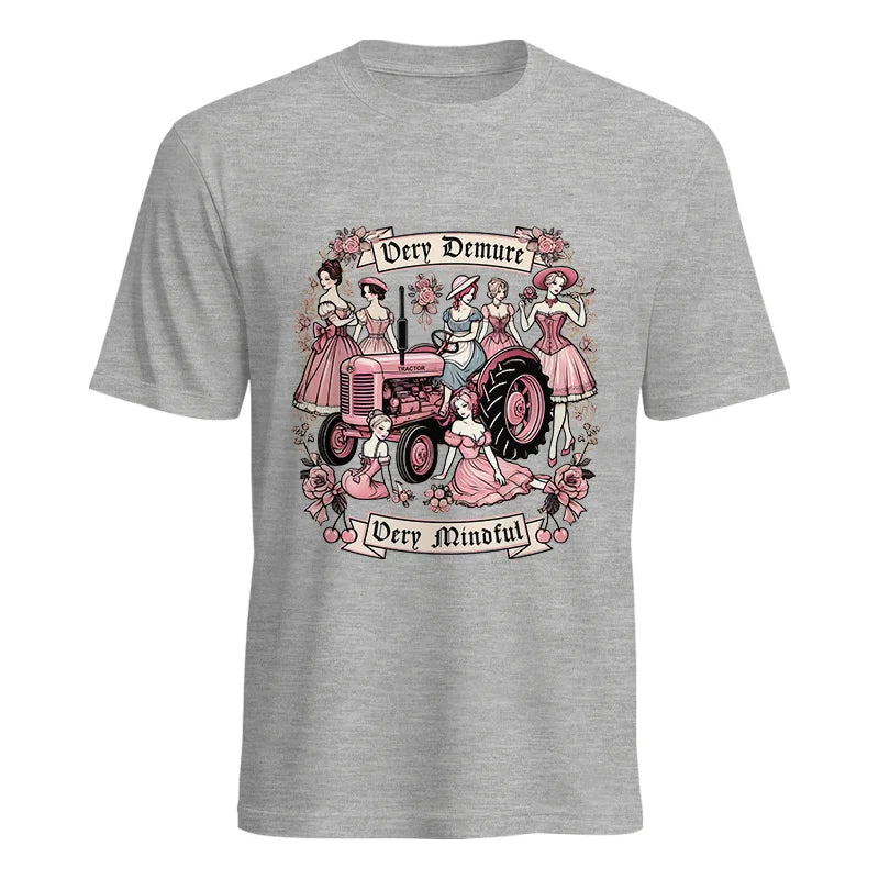 Image of Very Demure Very Mindful Tractor - Unisex Heavy Cotton Tee