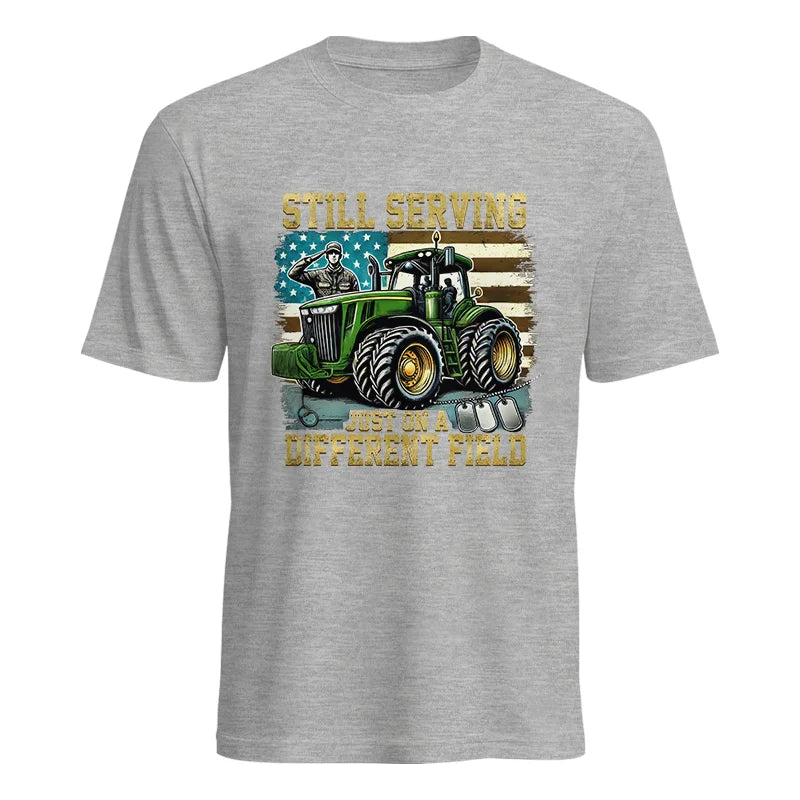 Veteran Farmer Still Serving 3 - Unisex Heavy Cotton Tee