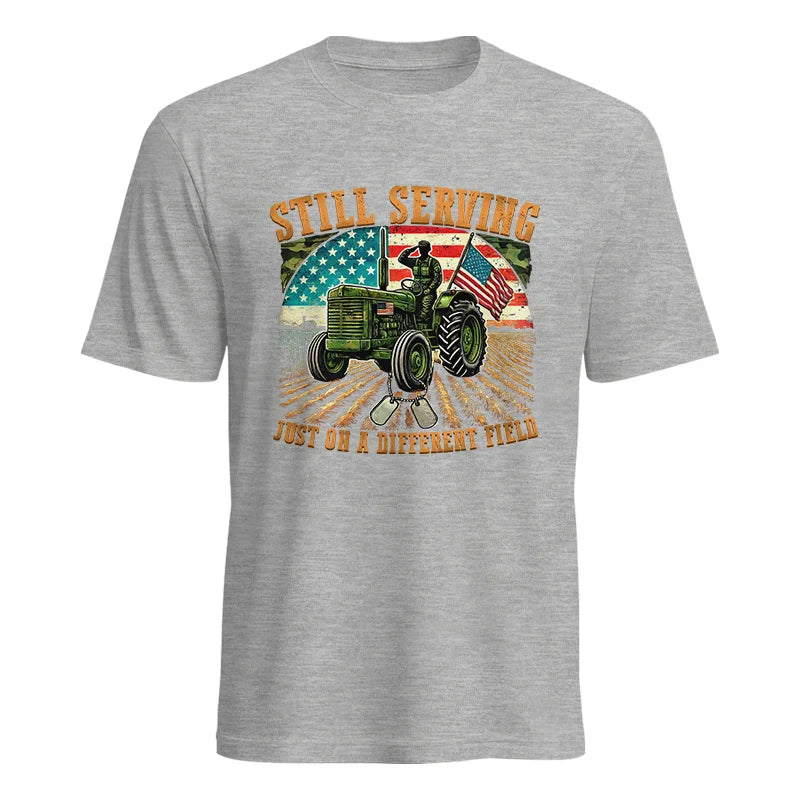 Veteran Farmer Still Serving 9 - Unisex Heavy Cotton Tee