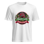 Farm Life Christmas 3 - Unisex Heavy Cotton Tee