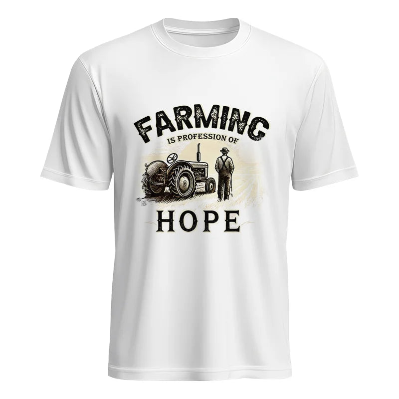 Image of Farming Is A Profession Of Hope 2 - Unisex Heavy Cotton Tee