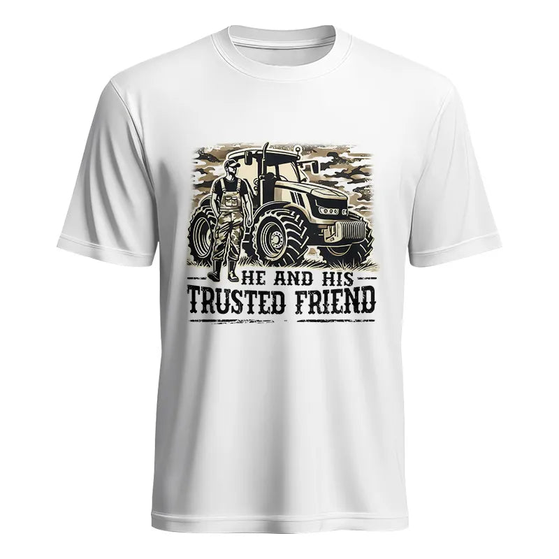 Image of He and His Trusted Friend - Unisex Heavy Cotton Tee