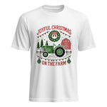 Joyful Christmas On The Farm 3 - Unisex Heavy Cotton Tee