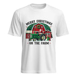 Merry Christmas On The Farm 1 - Unisex Heavy Cotton Tee