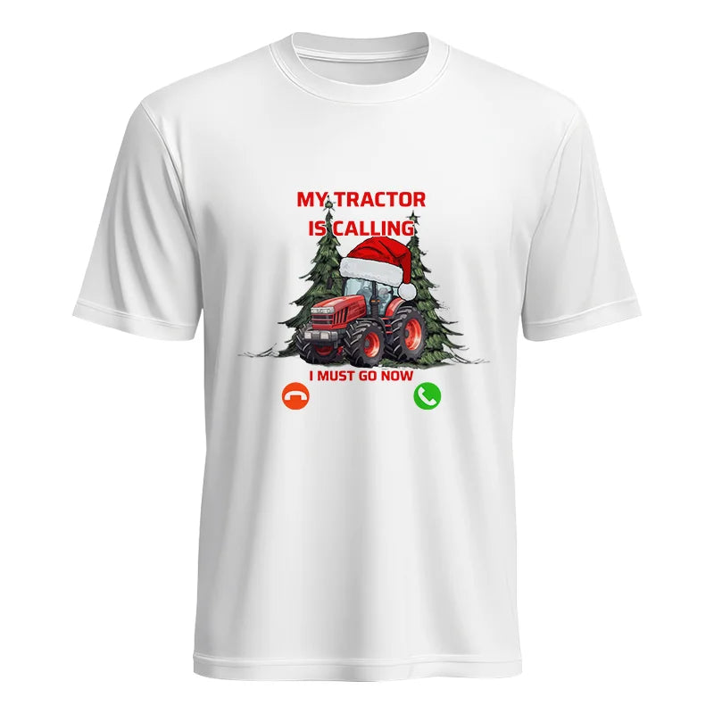 My Tractor Is Calling 2 - Unisex Heavy Cotton Tee