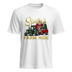 Santa's Farm Ride 2 - Unisex Heavy Cotton Tee