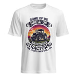 Some Of Us Grew Up Playing With Tractors 4 - Unisex Heavy Cotton Tee