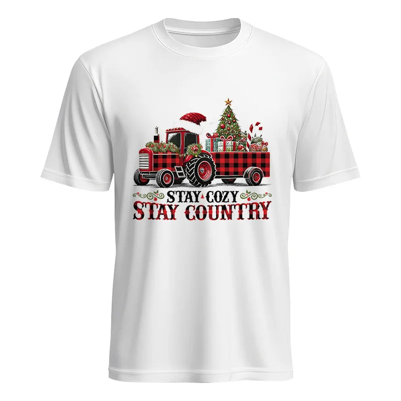 Stay Cozy Stay Country - Unisex Heavy Cotton Tee