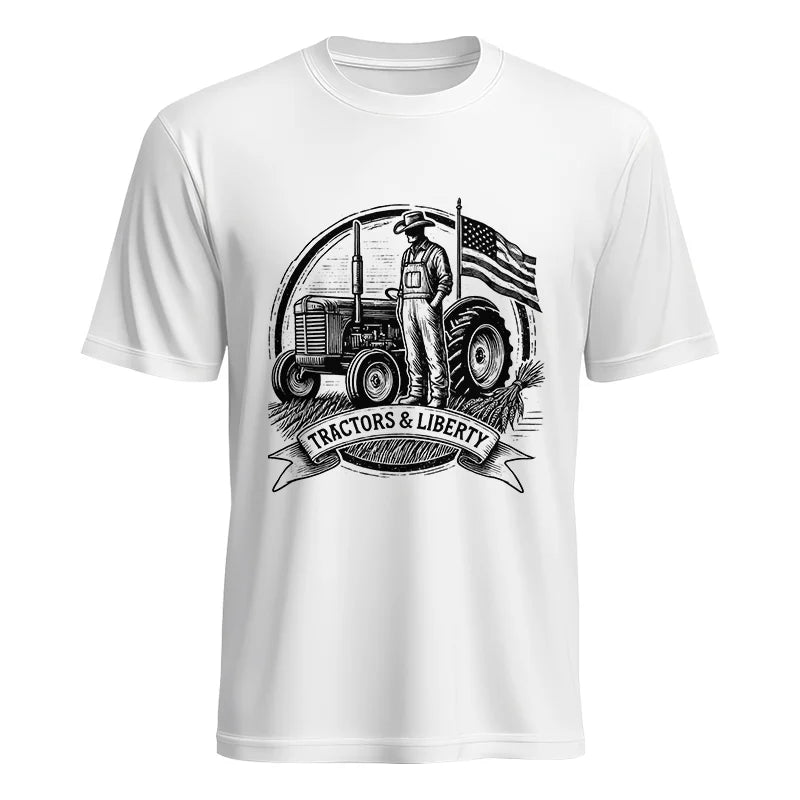 Tractors And Liberty - Unisex Heavy Cotton Tee