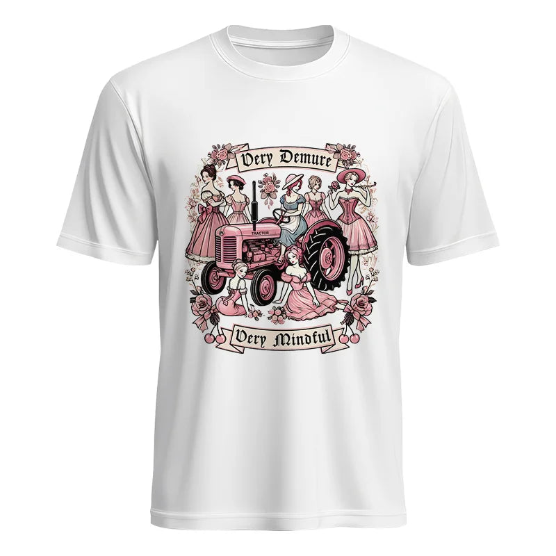 Very Demure Very Mindful Tractor - Unisex Heavy Cotton Tee