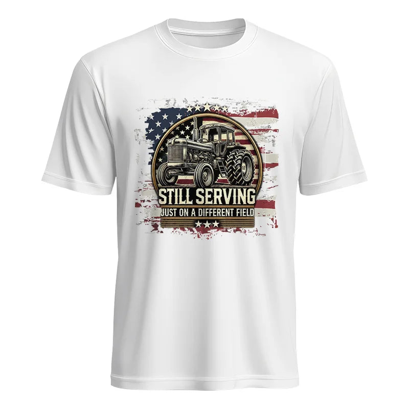 Veteran Farmer Still Serving 1 - Unisex Heavy Cotton Tee