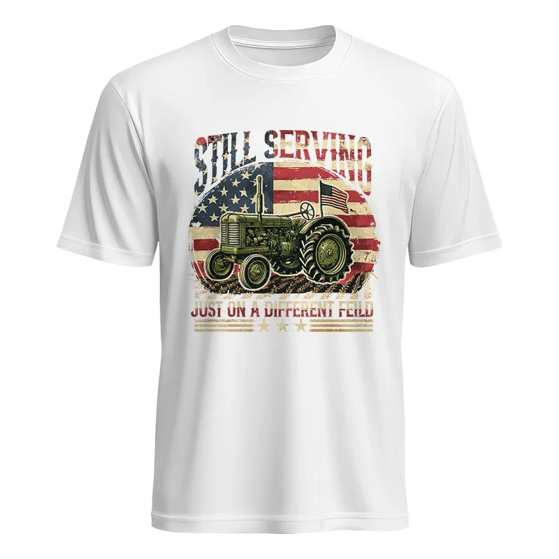 Veteran Farmer Still Serving 10 - Unisex Heavy Cotton Tee