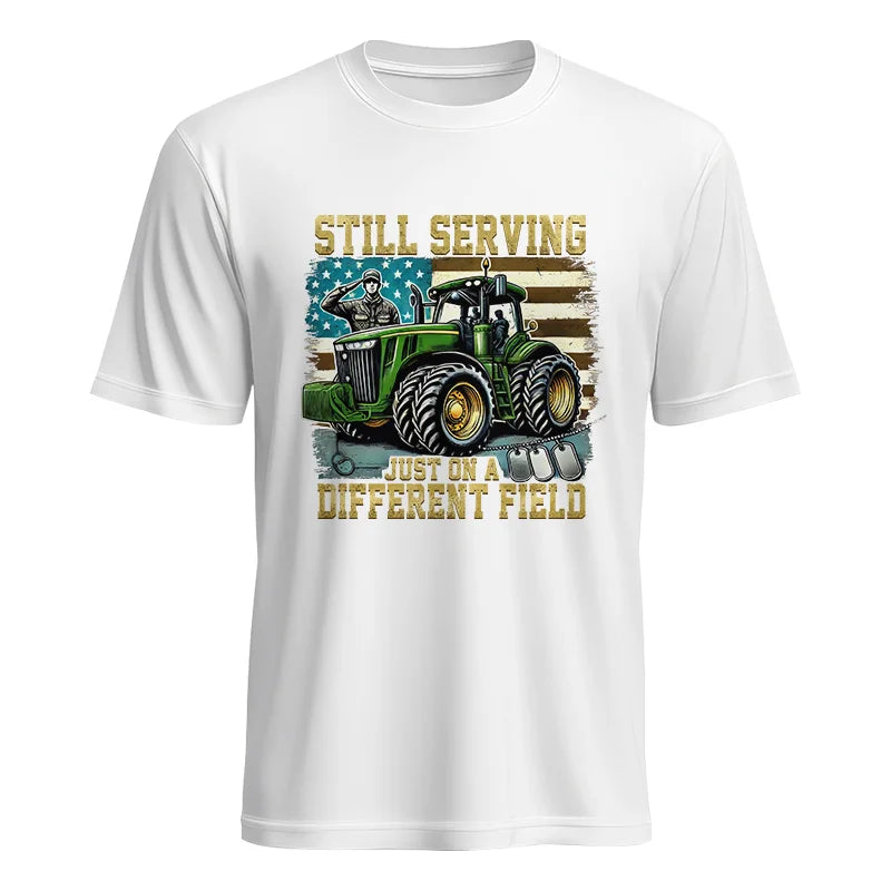 Veteran Farmer Still Serving 3 - Unisex Heavy Cotton Tee