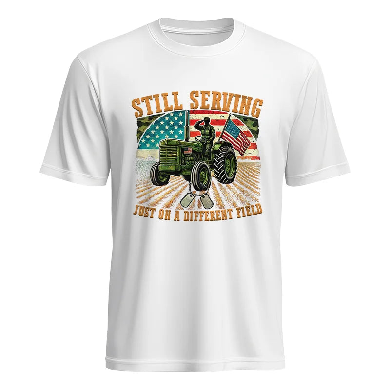 Image of Veteran Farmer Still Serving 9 - Unisex Heavy Cotton Tee