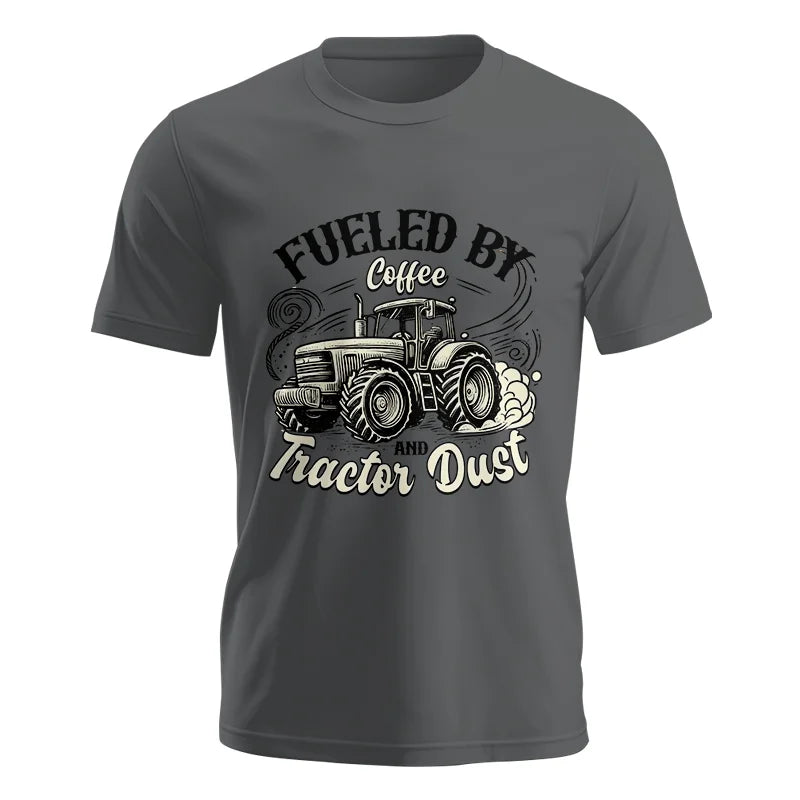 Image of Fueled By Coffee And Tractor Dust 2 - Unisex Jersey Short Sleeve Tee