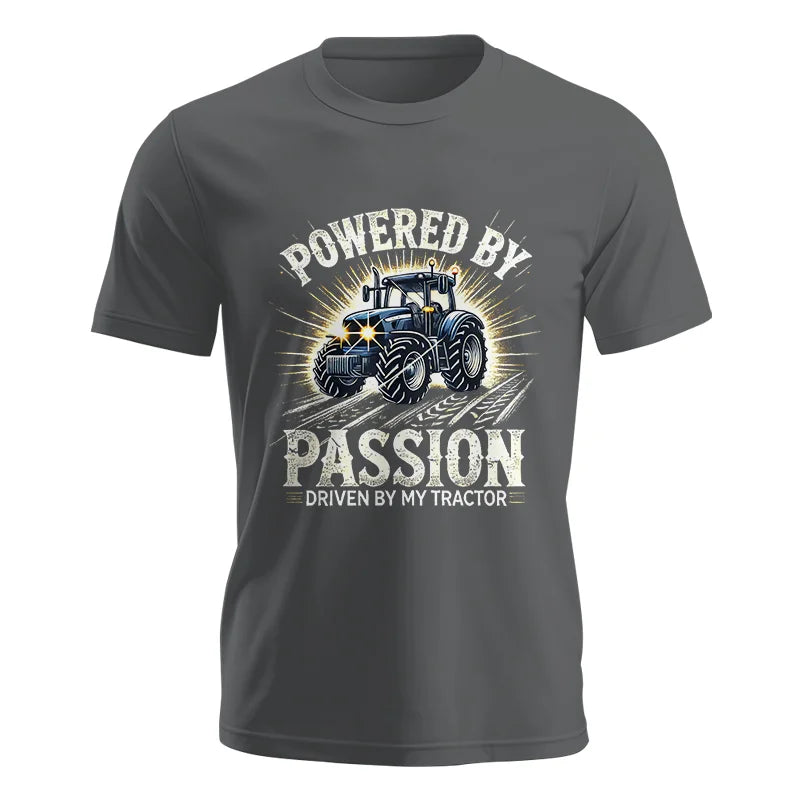 Powered By Passion Driven By My Tractor - Unisex Jersey Short Sleeve Tee