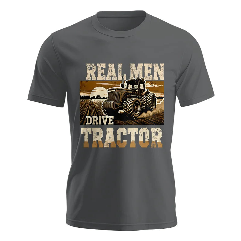 Real Men Drive Tractor - Unisex Jersey Short Sleeve Tee