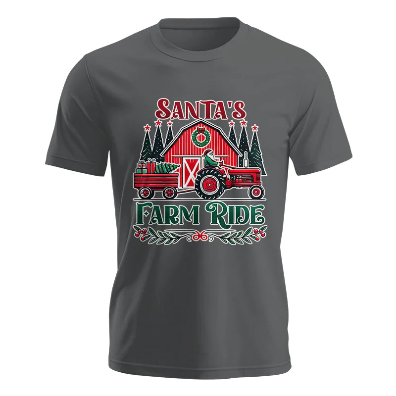 Santa's Farm Ride 1 - Unisex Jersey Short Sleeve Tee