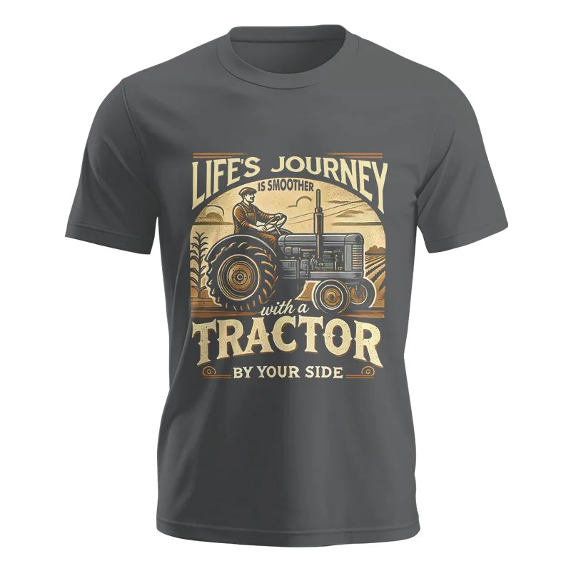 Image of Smoother With A Tractor By Your Side - Unisex Jersey Short Sleeve Tee