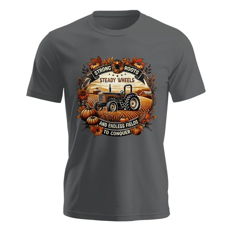 Thanksgiving Farmer Endless Fields To Conquer 1 - Unisex Jersey Short Sleeve Tee