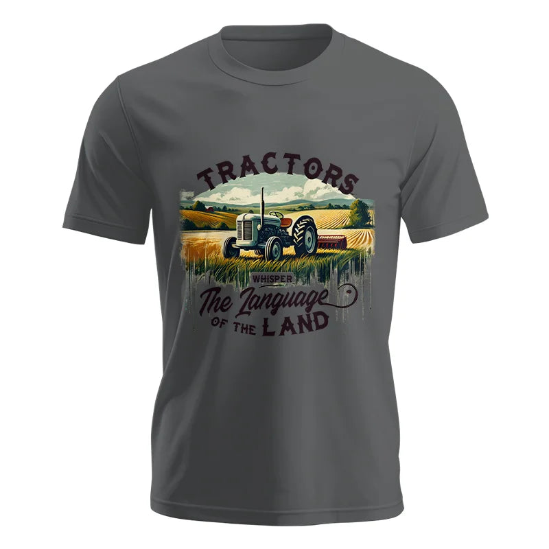 Tractors Whisper The Language Of The Land 2 - Unisex Jersey Short Sleeve Tee