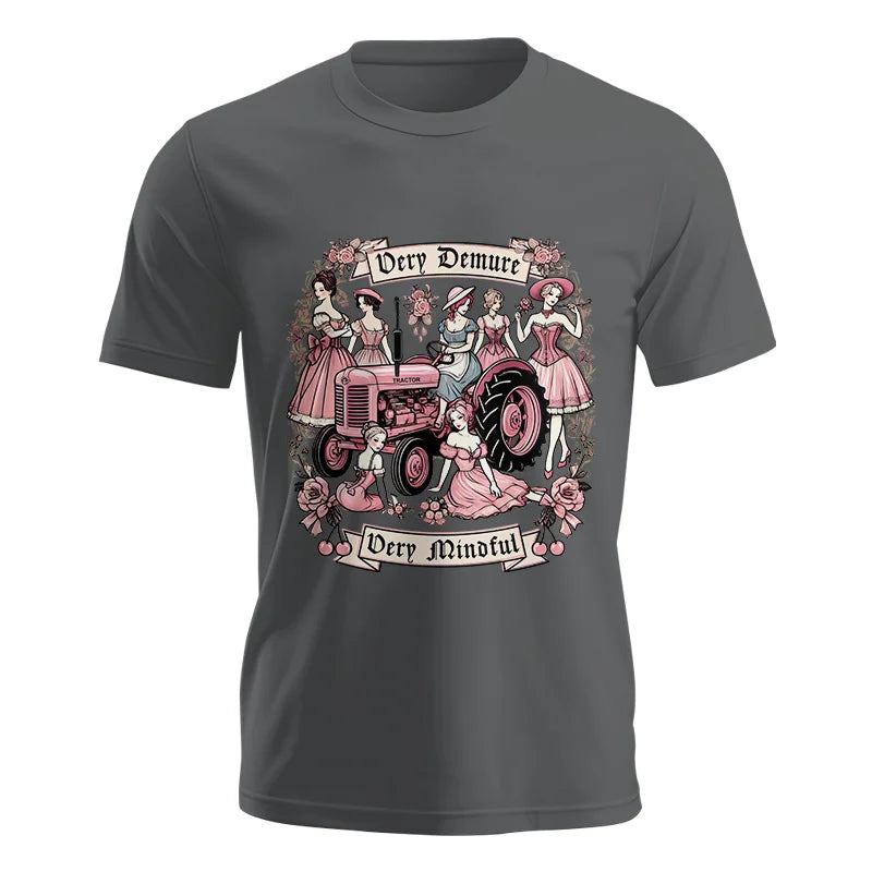 Image of Very Demure Very Mindful Tractor - Unisex Jersey Short Sleeve Tee