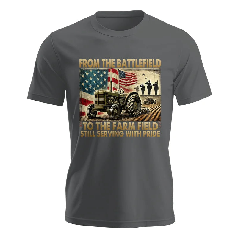 Veteran Farmer From The Battlefield To The Farm Field 1 - Unisex Jersey Short Sleeve Tee