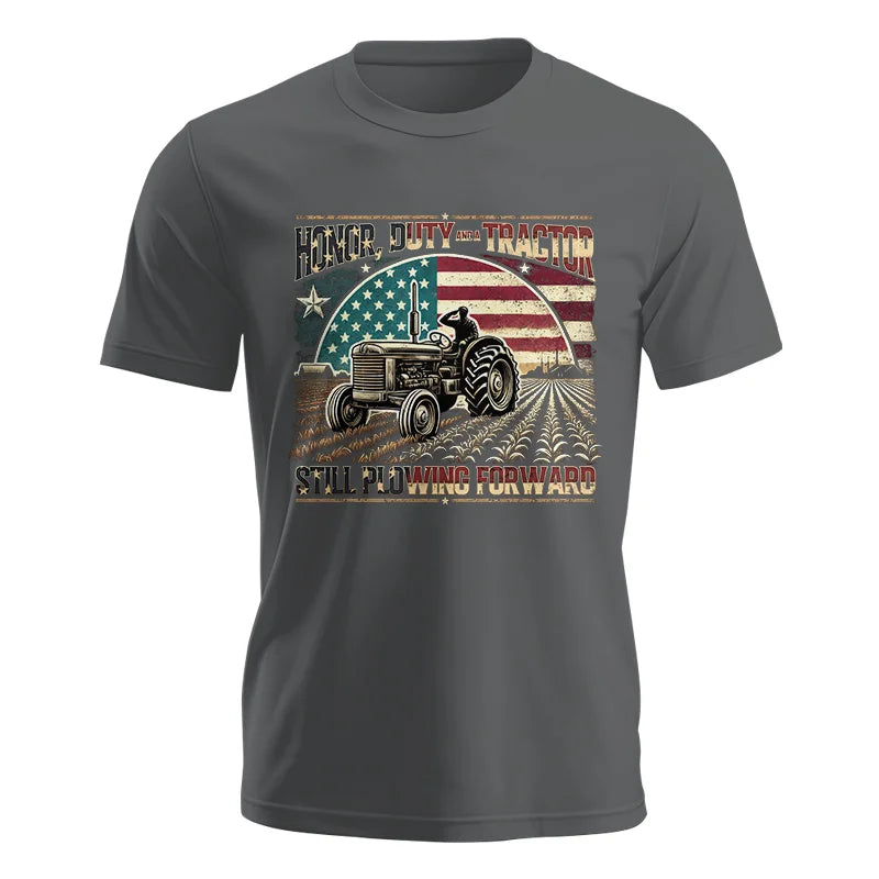 Veteran Farmer Honor Duty And A Tractor 1 - Unisex Jersey Short Sleeve Tee