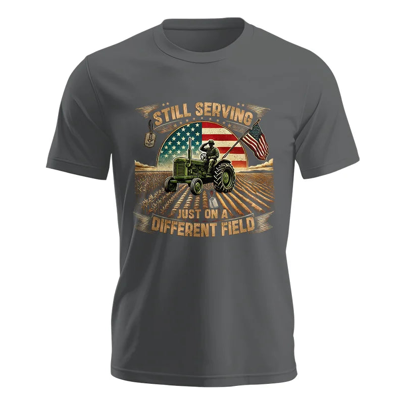 Image of Veteran Farmer Still Serving 8 - Unisex Jersey Short Sleeve Tee