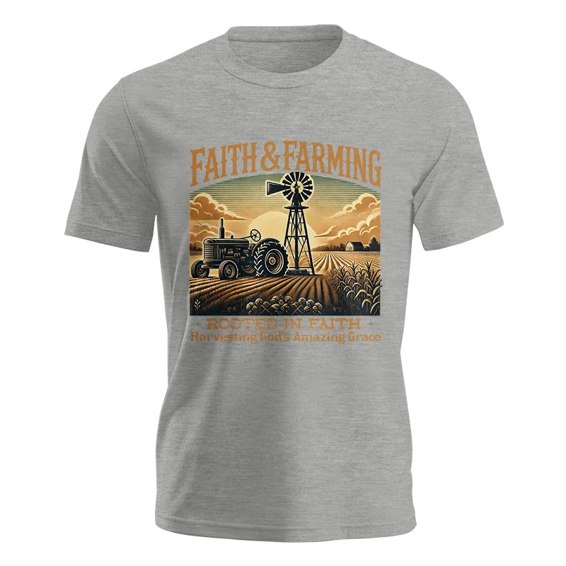 Faith And Farming 3 - Unisex Jersey Short Sleeve Tee